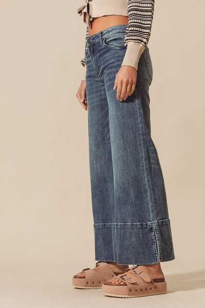 roman mid rise jeans