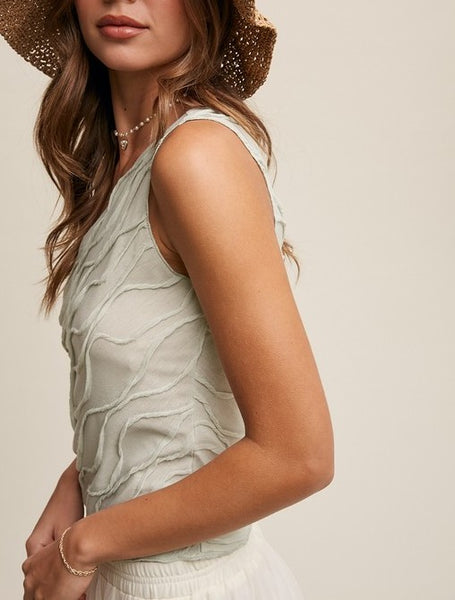 quinn one shoulder tank