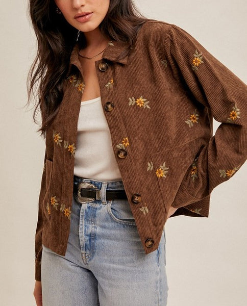 tessa embroidered jacket