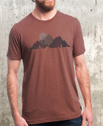 camp and topo camping tee