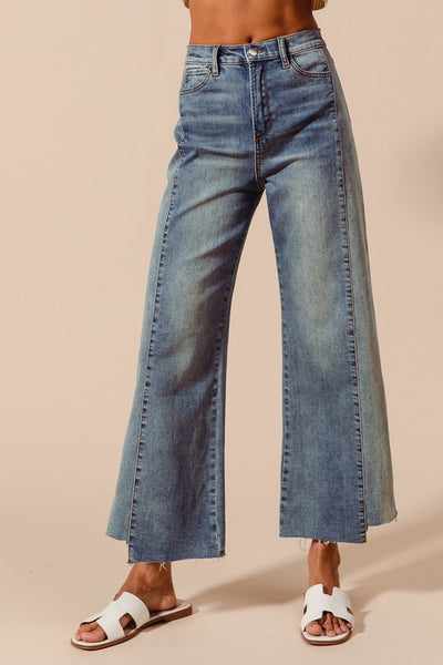 roman mid rise jeans