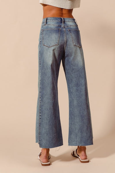 roman mid rise jeans