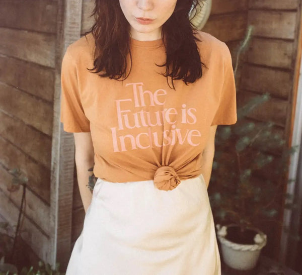 the future is inclusive unisex t shirt