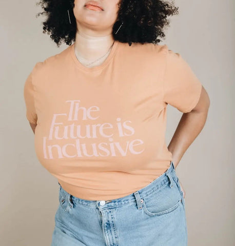 the future is inclusive unisex t shirt